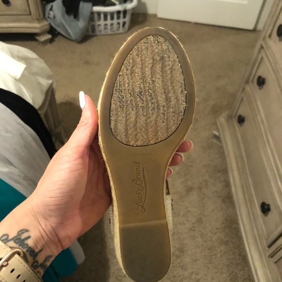 Lucky Brand wedge espadrilles - Picture 8 of 8